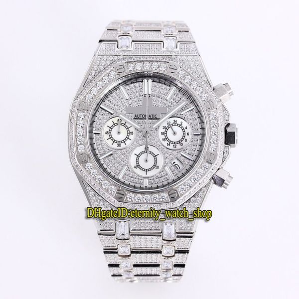 version royal offshore 26320st 26320ba 26320or diamond dial miyota quartz chronograph movement mens watch diamond case sport watches, Slivery;brown
version royal offshore 26320st 26320ba 26320or diamond dial miyota quartz chronograph movement mens watch diamond case sport watches, Slivery;brown