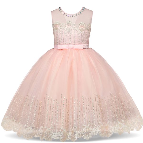 Summer Girl Dress Elegant Princess Party Dress Kids Dresses For Girls Children Girl Wedding Gown 4 5 6 7 8 9 10 Year, Pink
Summer Girl Dress Elegant Princess Party Dress Kids Dresses For Girls Children Girl Wedding Gown 4 5 6 7 8 9 10 Year, Pink