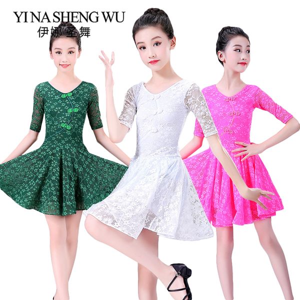 girls lace latin dance costumes kids teenager competition standard latin dress children ballroom dance cheongsam lace skirt, Black;red
girls lace latin dance costumes kids teenager competition standard latin dress children ballroom dance cheongsam lace skirt, Black;red