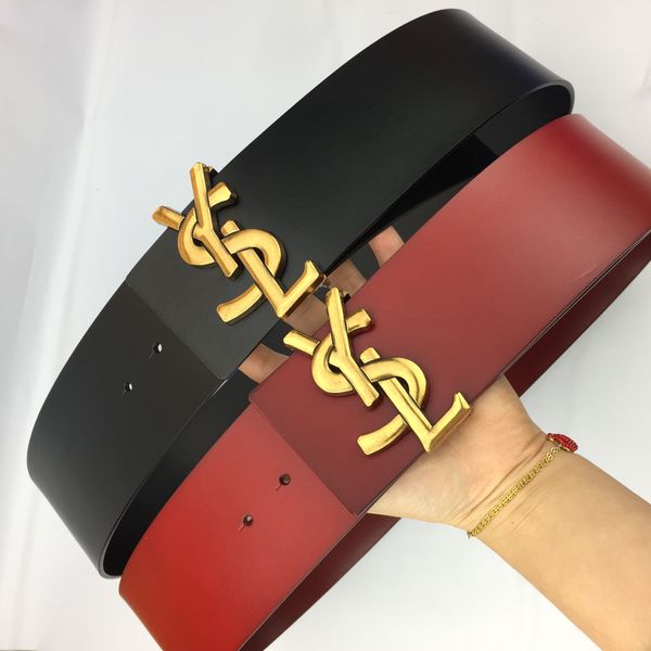 high-grade luxury leather belt fashionable ladies leather casual letters smooth buckle black and red leather belt 7cm belt body a60, Black;brown
high-grade luxury leather belt fashionable ladies leather casual letters smooth buckle black and red leather belt 7cm belt body a60, Black;brown