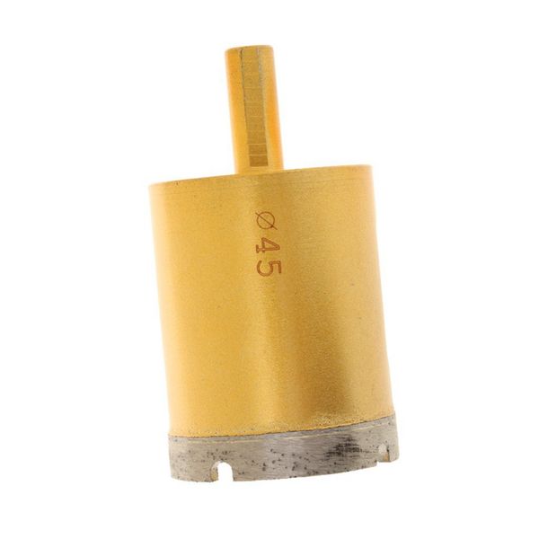 diamond holesaw tile ceramic glass slate porcelain marble drill bits gold, 45mm
diamond holesaw tile ceramic glass slate porcelain marble drill bits gold, 45mm