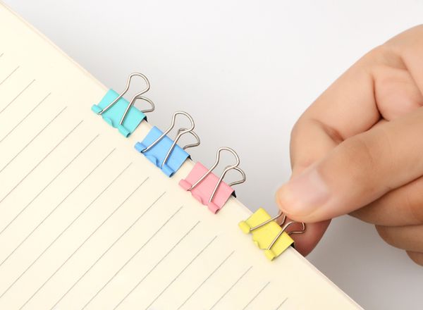 foldback metal binder clips black colored grip clamps office school stationery supplies paper document clips
foldback metal binder clips black colored grip clamps office school stationery supplies paper document clips