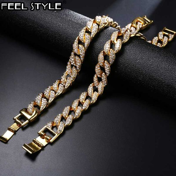 bling iced out men's bracelet full rhinestone pave gold color miami cuban link chain bracelets for men jewelry hip hop, Black
bling iced out men's bracelet full rhinestone pave gold color miami cuban link chain bracelets for men jewelry hip hop, Black