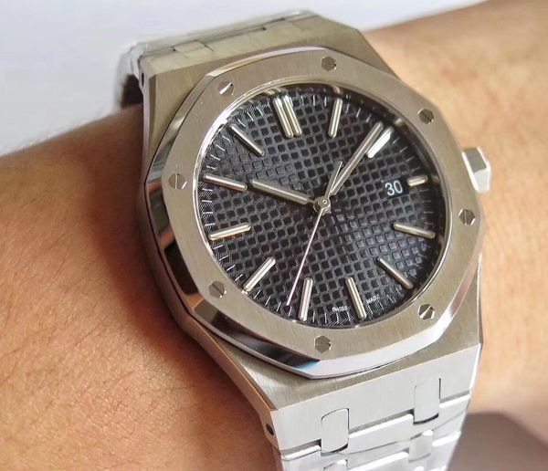 watches 15400 man watch luxury automatic mechanical watches 41mm stainless steel men luminous business waterproof 30m wristwatch, Slivery;brown
watches 15400 man watch luxury automatic mechanical watches 41mm stainless steel men luminous business waterproof 30m wristwatch, Slivery;brown