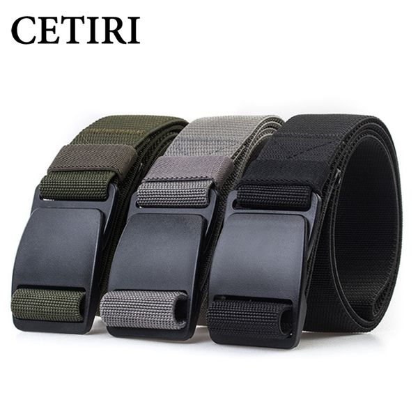 cetiri 3.8cm tactical web belt men women stretch webbing belt with pom plastic buckle for outdoor hiking, Black;brown
cetiri 3.8cm tactical web belt men women stretch webbing belt with pom plastic buckle for outdoor hiking, Black;brown