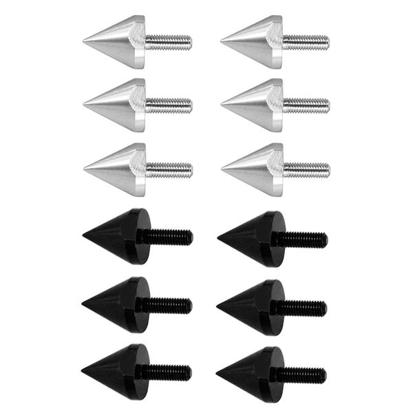 12 pieces 5mm aluminum motorcycle windshield screws bolts fasteners assembly
