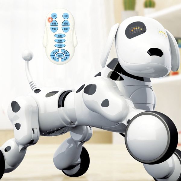 intelligent machine toy dog 2.4g wireless remote control dog new puzzle electric dancing programming dog children's toys
intelligent machine toy dog 2.4g wireless remote control dog new puzzle electric dancing programming dog children's toys