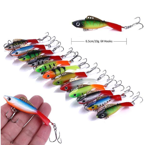 new vib lead fish ice fishing lure 19g 6.5cm freshwater jigs baits 3d realistic bait
new vib lead fish ice fishing lure 19g 6.5cm freshwater jigs baits 3d realistic bait