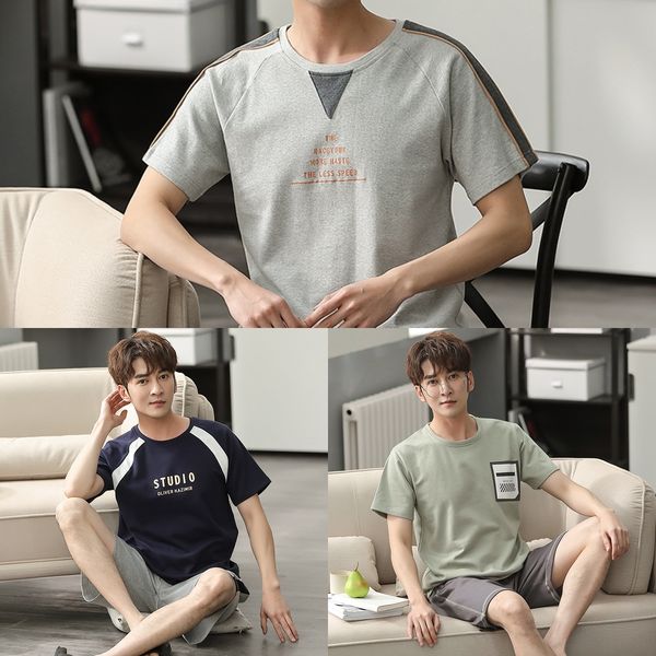 qzphk men's short-sleeved thin two-piece suit knitted pure cotton casual outdoor clothes men's short-sleeved thin two-piece pajama, Blue;red
qzphk men's short-sleeved thin two-piece suit knitted pure cotton casual outdoor clothes men's short-sleeved thin two-piece pajama, Blue;red