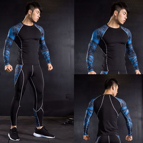 gym clothing compression men t-shirt running shirt fitness tight sport suit workout set 2 piece jogging pants leggings crossfit, White;black
gym clothing compression men t-shirt running shirt fitness tight sport suit workout set 2 piece jogging pants leggings crossfit, White;black