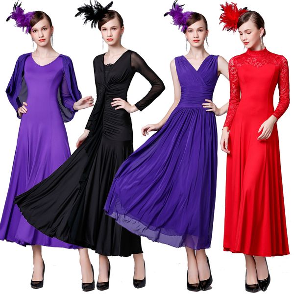 fashion ballroom dance dress women waltz standard dance practice wear tango foxtrot performance clothing ladies dresses dc3624, Black;red
fashion ballroom dance dress women waltz standard dance practice wear tango foxtrot performance clothing ladies dresses dc3624, Black;red