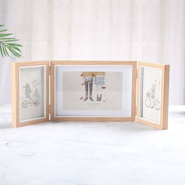 new three-layer folding multi-function creative wooden p p gallery frame student gift decoration
new three-layer folding multi-function creative wooden p p gallery frame student gift decoration