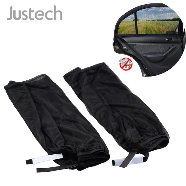 justech 2 pcs car rear window sun shade cover provides max uv protection breathable insect proof universal black mesh
justech 2 pcs car rear window sun shade cover provides max uv protection breathable insect proof universal black mesh