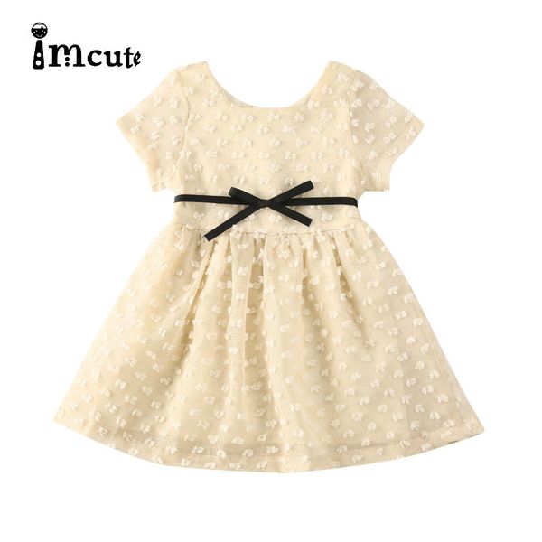 imcute 2020 little girls summer dress short sleeve back zipper up design waist design wild fashion cute sweet princess dress, Red;yellow
imcute 2020 little girls summer dress short sleeve back zipper up design waist design wild fashion cute sweet princess dress, Red;yellow