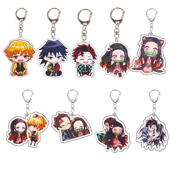 trendy new arrivals anime demon slayer: kimetsu no yaiba cartoon acrylic keychain keyring cosplay anime gifts, Silver
trendy new arrivals anime demon slayer: kimetsu no yaiba cartoon acrylic keychain keyring cosplay anime gifts, Silver