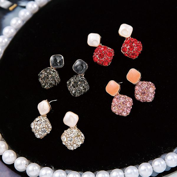 925 silver pin earrings for women fashion wedding engagement earring shining cz zircon geometric dangle drop earrings
925 silver pin earrings for women fashion wedding engagement earring shining cz zircon geometric dangle drop earrings