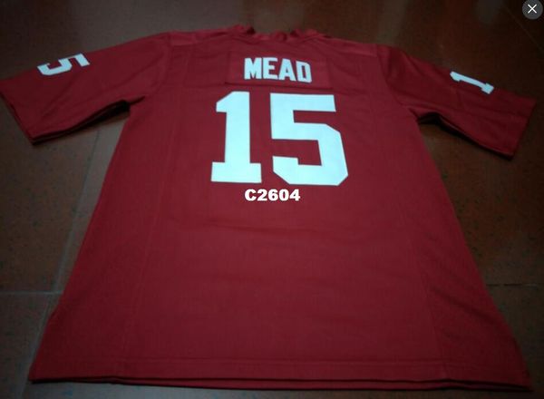 men #15 jeffery mead red white oklahoma sooners alumni college jersey or custom any name or number jersey, Black;red
men #15 jeffery mead red white oklahoma sooners alumni college jersey or custom any name or number jersey, Black;red