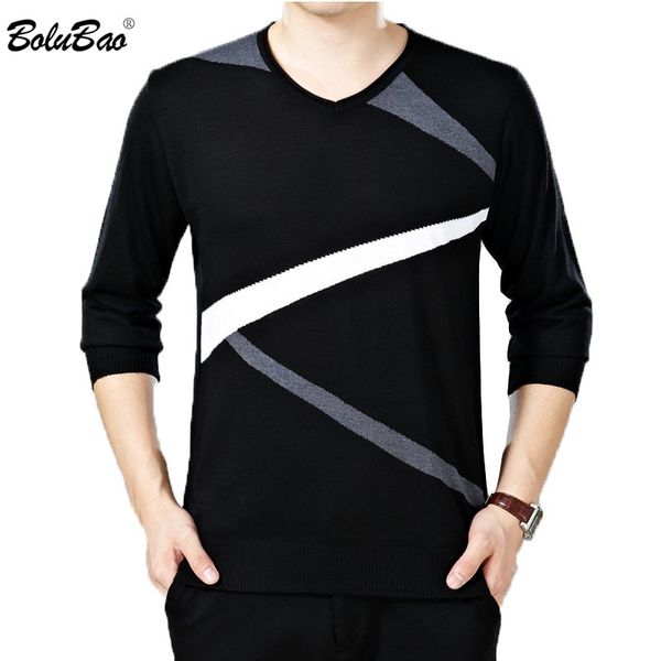 bolubao fashion men sweater autumn male slim fit knittwear irregular stripe men's sweaters casual pullovers, White;black
bolubao fashion men sweater autumn male slim fit knittwear irregular stripe men's sweaters casual pullovers, White;black