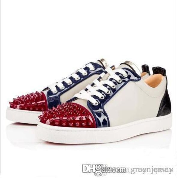 2019 gift red bottom sneakers men shoes comfortable junior spikes women's red sole sneaker orlato flat genuine leather, Black
2019 gift red bottom sneakers men shoes comfortable junior spikes women's red sole sneaker orlato flat genuine leather, Black