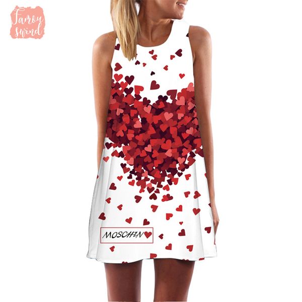 vestidos new style summer dress sleeveless hearts women casual women dress above knee print short dresses designer clothes, Black;gray
vestidos new style summer dress sleeveless hearts women casual women dress above knee print short dresses designer clothes, Black;gray