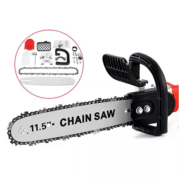 11.5 inch electric chainsaw stand adapter bracket change wood cut set for angle grinder
11.5 inch electric chainsaw stand adapter bracket change wood cut set for angle grinder