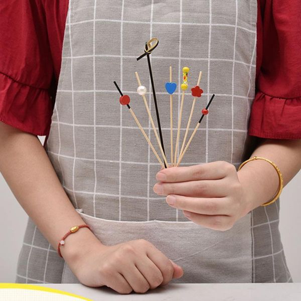100pc bamboo pick buffet fruit fork party dessert salad stick cocktail skewer for party decor #y5
100pc bamboo pick buffet fruit fork party dessert salad stick cocktail skewer for party decor #y5