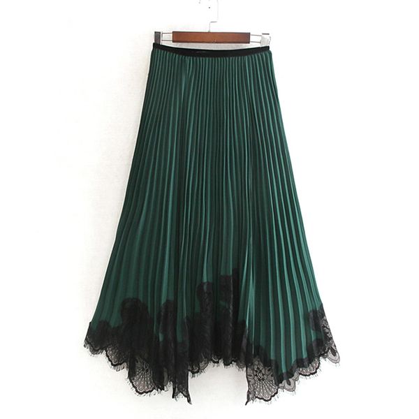 rr lace loose irregular skirts women fashion solid pleated skirt women elegant mid calf skirts female ladies jg, Black
rr lace loose irregular skirts women fashion solid pleated skirt women elegant mid calf skirts female ladies jg, Black