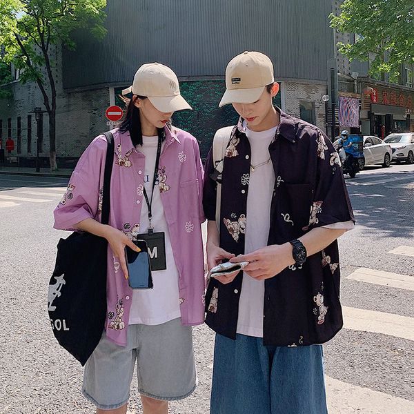 мужская рубашка 2020 лето новой тонкая чистого цвета пара медведь печать пяти минут рукава рубашка свободной случайная личностей молодежь му, White;black
мужская рубашка 2020 лето новой тонкая чистого цвета пара медведь печать пяти минут рукава рубашка свободной случайная личностей молодежь му, White;black