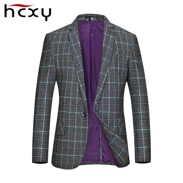 hcxy brand plus size suit jacket for men fashion autumn men's blazer jacket casual plaid blazer male lattice suit coat, White;black
hcxy brand plus size suit jacket for men fashion autumn men's blazer jacket casual plaid blazer male lattice suit coat, White;black