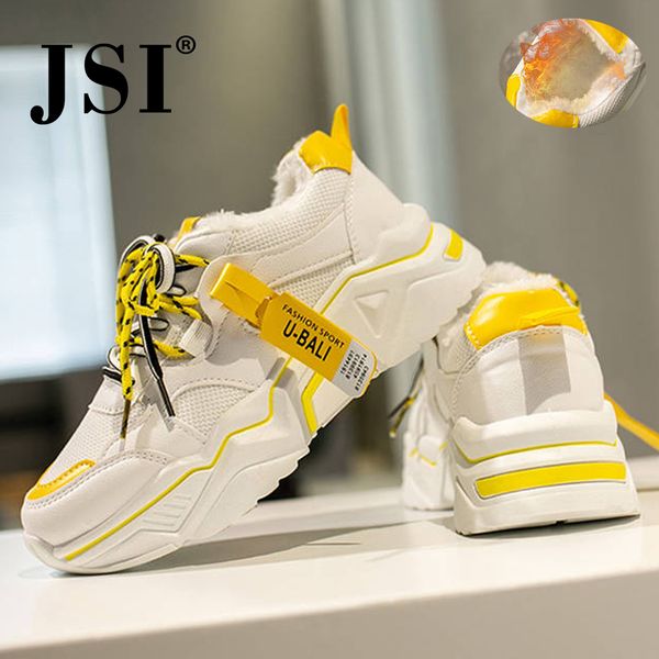 jsi 2019 new fashion sneakers winter round toe mixed color warm casual platform women shoes lace-up ladies flats d3, Black
jsi 2019 new fashion sneakers winter round toe mixed color warm casual platform women shoes lace-up ladies flats d3, Black