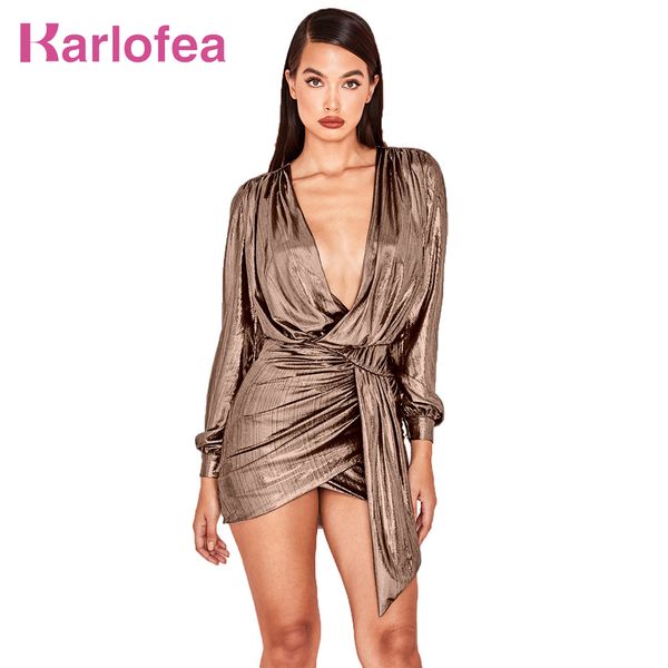 karlofea pleated club dress for women deep v neck shiny metal color new long sleeve xxl party dress fashion outfits vestido, Black;gray
karlofea pleated club dress for women deep v neck shiny metal color new long sleeve xxl party dress fashion outfits vestido, Black;gray