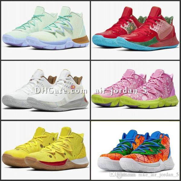 2020 sponge x kyrie 5 pineapple house mens basketball shoes irving 5s graffiti keep sue fresh cj6951-800 designer sneakers kids us4-12 a5, Black
2020 sponge x kyrie 5 pineapple house mens basketball shoes irving 5s graffiti keep sue fresh cj6951-800 designer sneakers kids us4-12 a5, Black