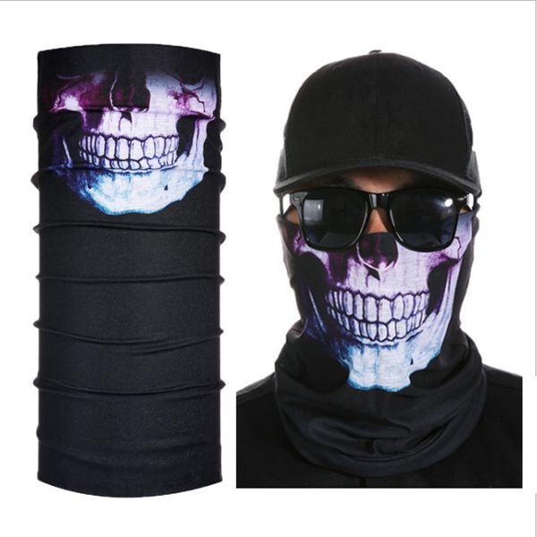 nuoyateweide 3d seamless balaclava magic scarf neck face mask ghost skull skeleton head bandana shield headband headwear men, Blue;gray 
nuoyateweide 3d seamless balaclava magic scarf neck face mask ghost skull skeleton head bandana shield headband headwear men, Blue;gray