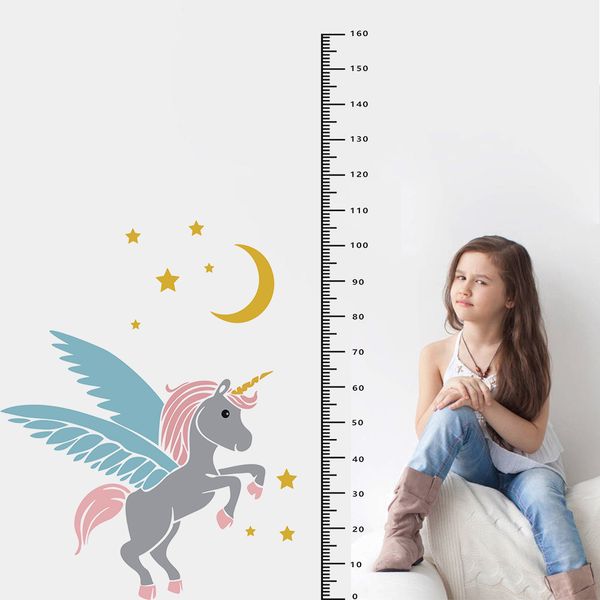new pvc children measuring height unicorn green wall stickers children's room bedroom decoration
new pvc children measuring height unicorn green wall stickers children's room bedroom decoration