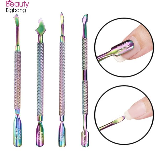 beautybigbang dual-ended chameleon nail cuticle pusher remover rainbow stainless steel manicure nail art tool 4 patterns
beautybigbang dual-ended chameleon nail cuticle pusher remover rainbow stainless steel manicure nail art tool 4 patterns