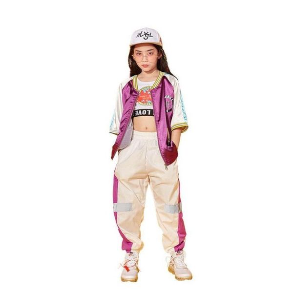 kids concert hip hop clothing outfits sequined jacket pants for girls boys dancing costume ballroom clothes wear outfits, Black;red 
kids concert hip hop clothing outfits sequined jacket pants for girls boys dancing costume ballroom clothes wear outfits, Black;red