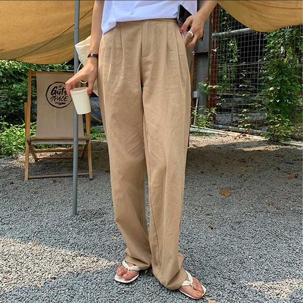 women's pants & capris khaki high waist cotton wide leg women 2021 summer vintage casual female streetwear loose trousers pocket straig, Black;white
women's pants & capris khaki high waist cotton wide leg women 2021 summer vintage casual female streetwear loose trousers pocket straig, Black;white
