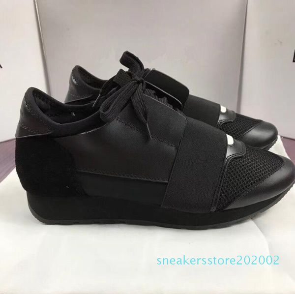 fashion sneaker men women casual shoes genuine leather mesh pointed race runner shoes outdoors trainers with box big size 35-47 s02, Black
fashion sneaker men women casual shoes genuine leather mesh pointed race runner shoes outdoors trainers with box big size 35-47 s02, Black