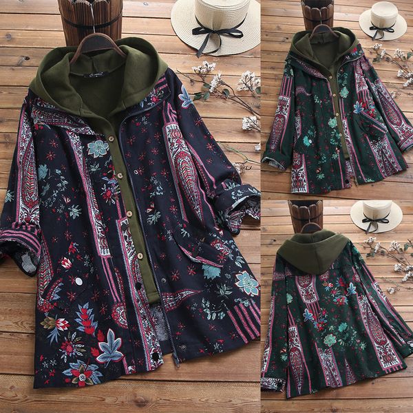 autumn winter jackets women outwear vintage print two pieces plus size coat warm coat jacket overcoat chaquetas mujer streetwear, Black;brown
autumn winter jackets women outwear vintage print two pieces plus size coat warm coat jacket overcoat chaquetas mujer streetwear, Black;brown