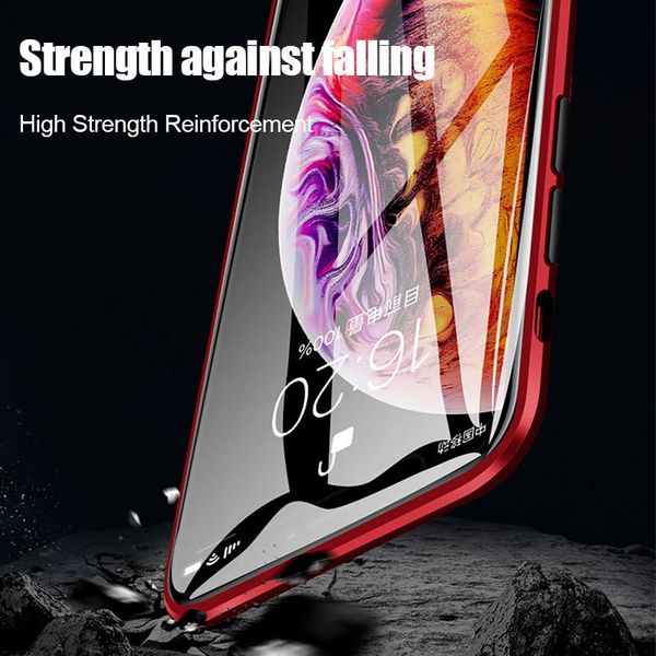 metal magnetic adsorption case for iphone 11 pro xr x xs max 11 7 8 plus double sided tempered glass full protective phone cover
metal magnetic adsorption case for iphone 11 pro xr x xs max 11 7 8 plus double sided tempered glass full protective phone cover