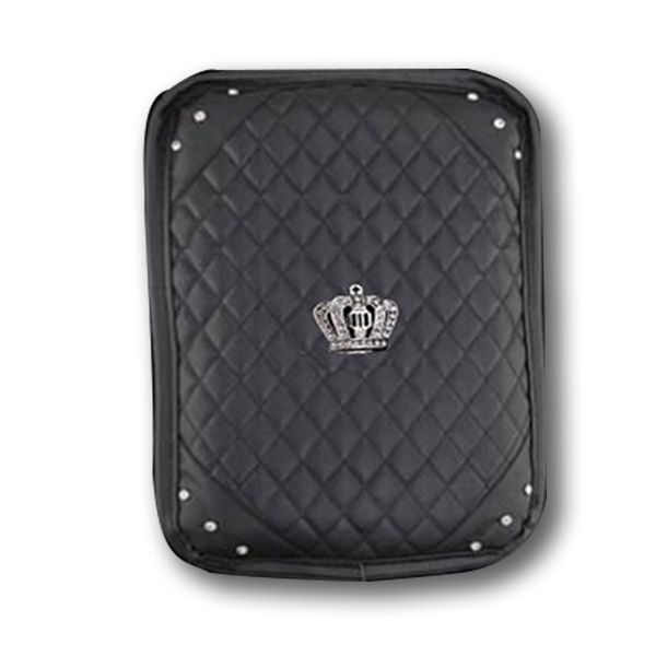 pu leather car armrests box cover pad crown crystal rhinestone vehicle center console arm rest box cushion car accessory
pu leather car armrests box cover pad crown crystal rhinestone vehicle center console arm rest box cushion car accessory