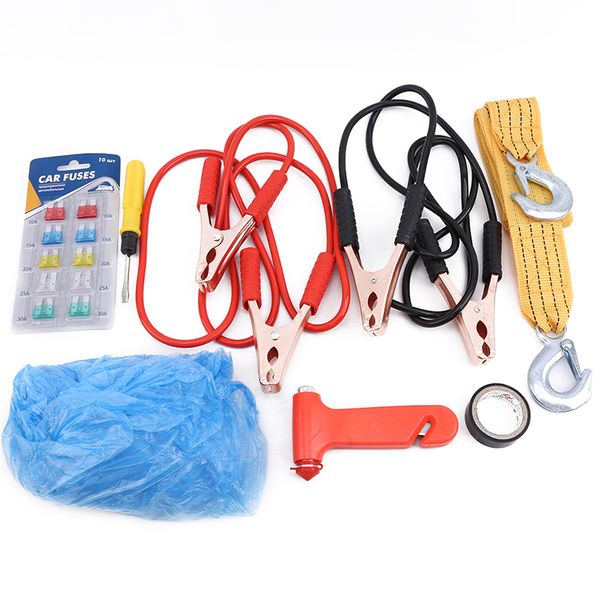family outdoor safety survival equipment set car emergency kit vehicle road rescue tool warning for traffic accident 7pcs/set
family outdoor safety survival equipment set car emergency kit vehicle road rescue tool warning for traffic accident 7pcs/set