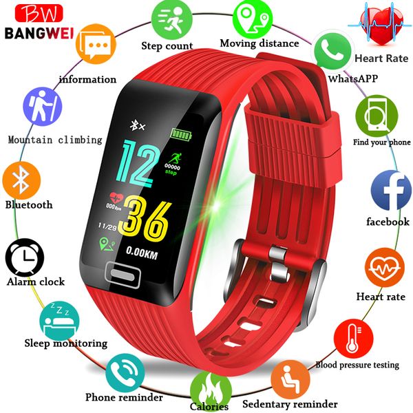 2019new bangwei smart watch women men heart rate blood pressure blood oxygen monitor ip67waterproof sport fitness smart watch, Slivery;brown
2019new bangwei smart watch women men heart rate blood pressure blood oxygen monitor ip67waterproof sport fitness smart watch, Slivery;brown