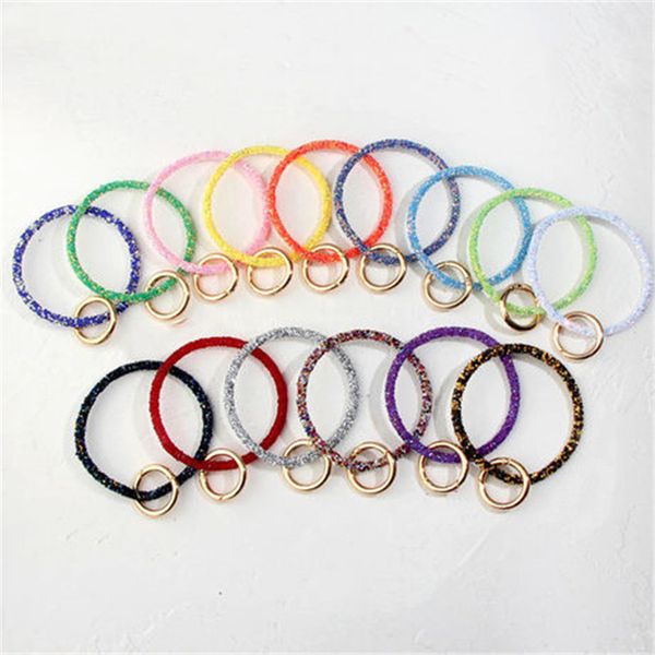silicone wrist key ring sequin silicone keychain diamond bracelet keyring women circle wristlet car keychains ring wrist strap gfj783, Red;brown
silicone wrist key ring sequin silicone keychain diamond bracelet keyring women circle wristlet car keychains ring wrist strap gfj783, Red;brown