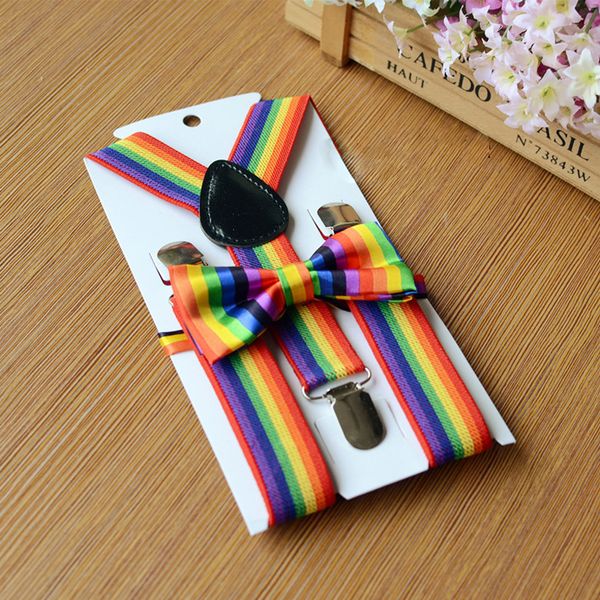 bowtie bow tie set children suspenders rainbow baby kids y-back adjustable elastic braces wedding cloth accessories for girl boy, Black;white
bowtie bow tie set children suspenders rainbow baby kids y-back adjustable elastic braces wedding cloth accessories for girl boy, Black;white