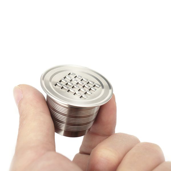 304 food grade stainless steel coffee capsules reusable nespresso capsules refillable pods compatible with nestle nespresso series machines
304 food grade stainless steel coffee capsules reusable nespresso capsules refillable pods compatible with nestle nespresso series machines