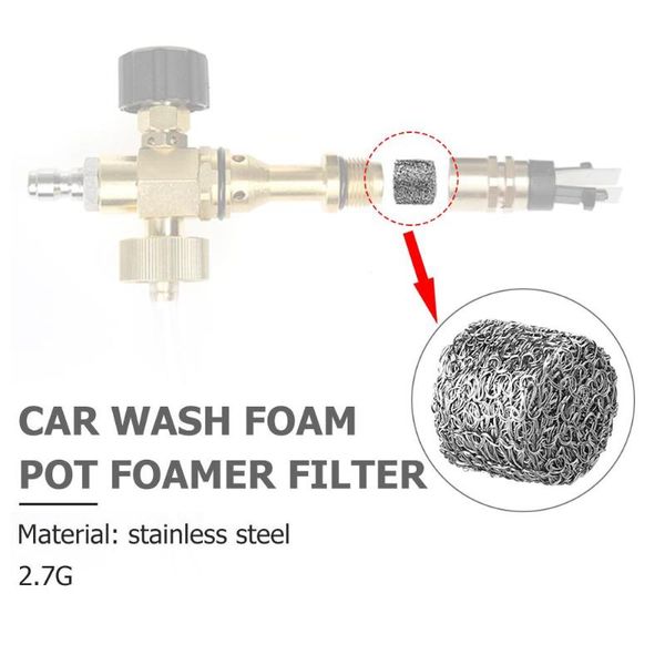 1pcs 2.7g/3.7g stainless foam lance filter mesh tablet for snow foam generator car wash accessories
1pcs 2.7g/3.7g stainless foam lance filter mesh tablet for snow foam generator car wash accessories