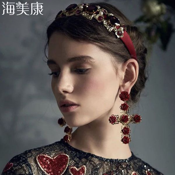 haimeikang handmade wedding hair accessoriesluxury charm baroque sequins bead crown tiara hair bands crystal headband
haimeikang handmade wedding hair accessoriesluxury charm baroque sequins bead crown tiara hair bands crystal headband