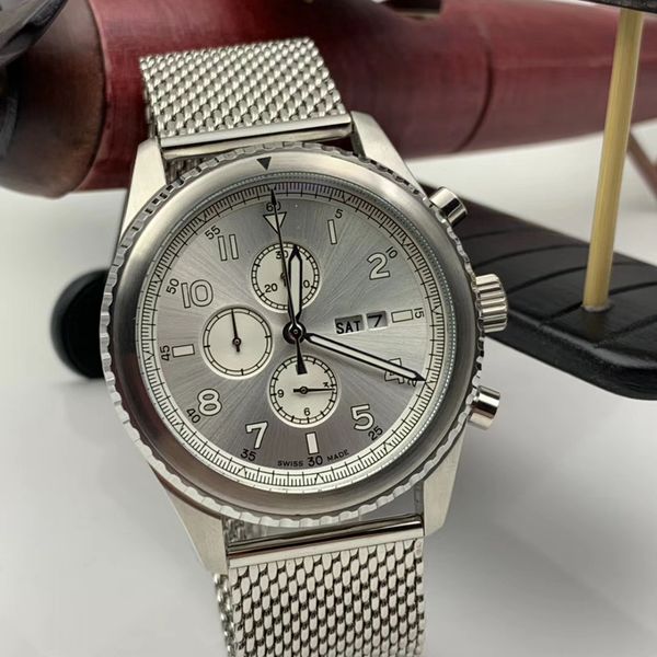 navitimer 8 кварцевый хронометр 46mm мужские часы luminous серебряный набор арабскими цифрами маркеры наручные часы из нержавеющей стали mes, Slivery;brown
navitimer 8 кварцевый хронометр 46mm мужские часы luminous серебряный набор арабскими цифрами маркеры наручные часы из нержавеющей стали mes, Slivery;brown