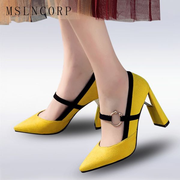big size 34-46 women buckle strap pumps shoes pointed toe single shoes party wedding elegant fashion women pumps mary janes, Black
big size 34-46 women buckle strap pumps shoes pointed toe single shoes party wedding elegant fashion women pumps mary janes, Black